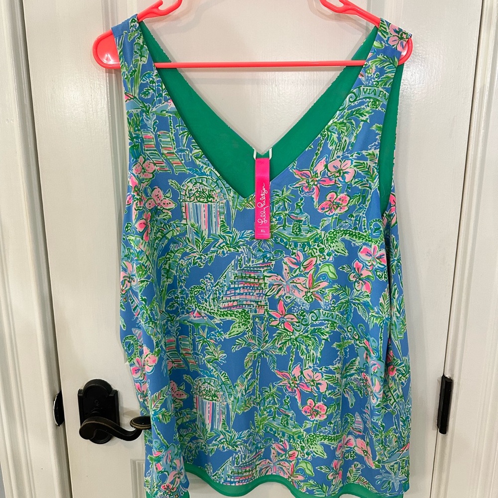 Lilly Pulitzer Top. Size XL